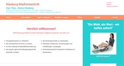 Desktop Screenshot of kleeberg-cpm.de